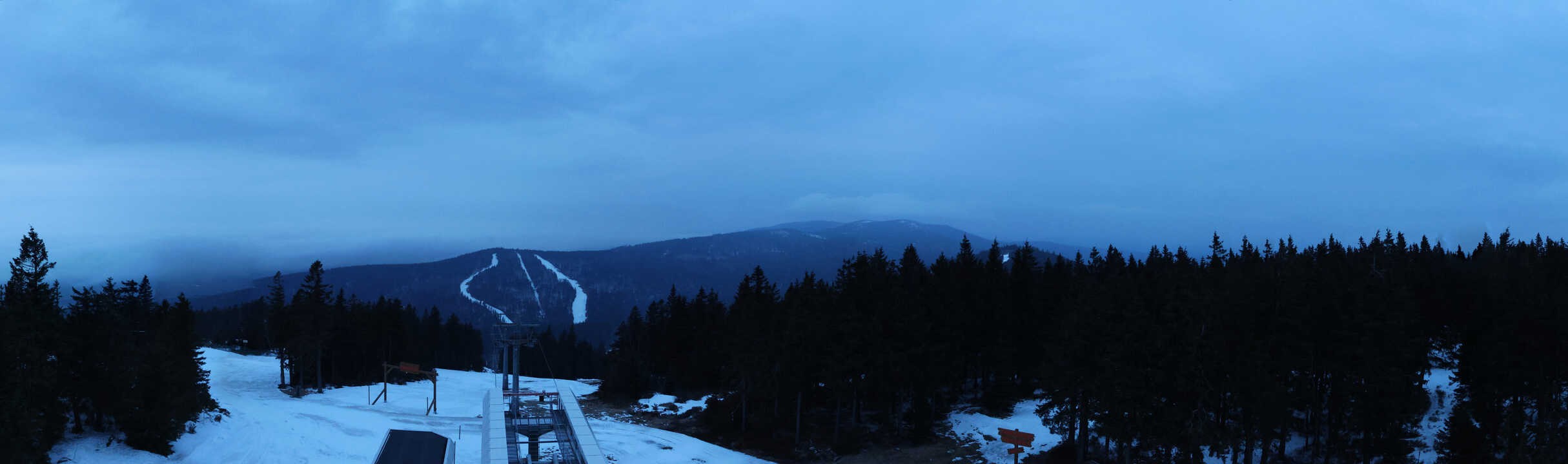 Archiv Foto Webcam Hochfichtbahn