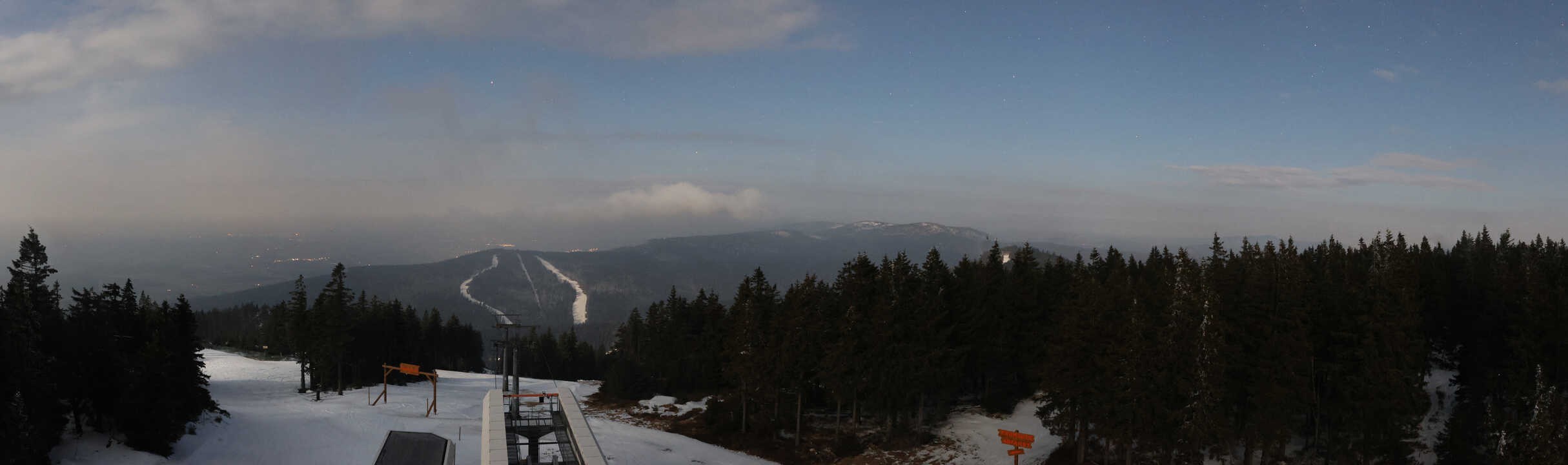 Archived image Webcam Hochficht Panorama