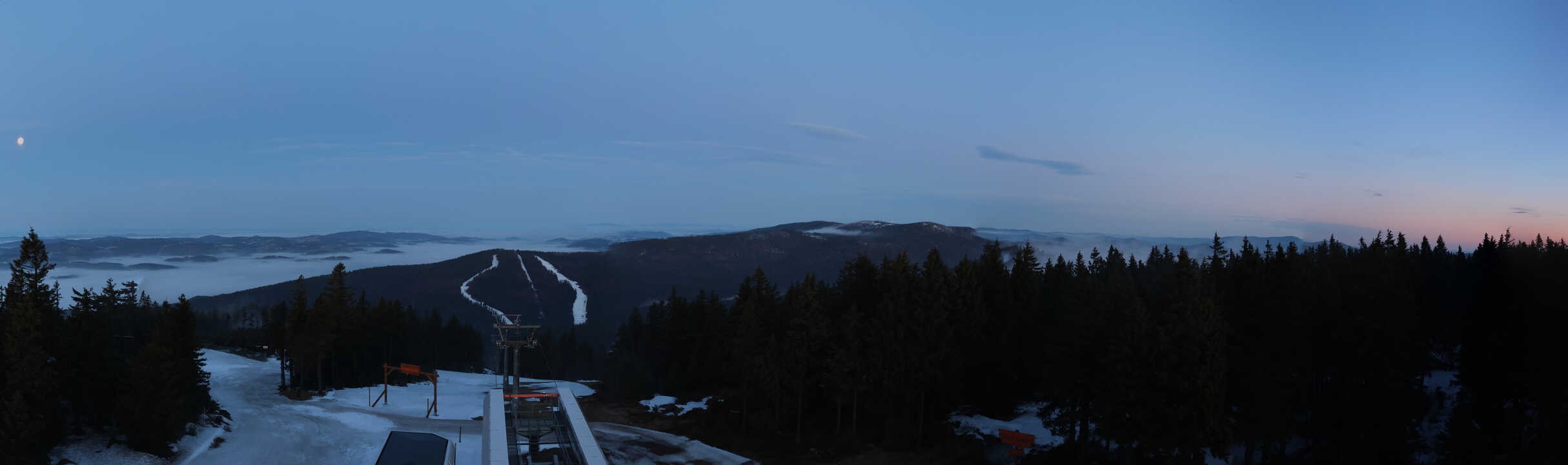 Archived image Webcam Hochficht Panorama