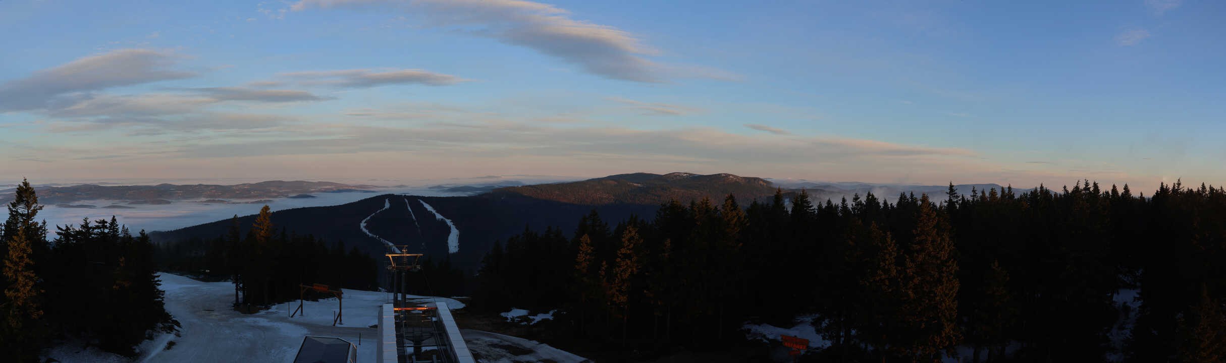 Archived image Webcam Hochficht Panorama