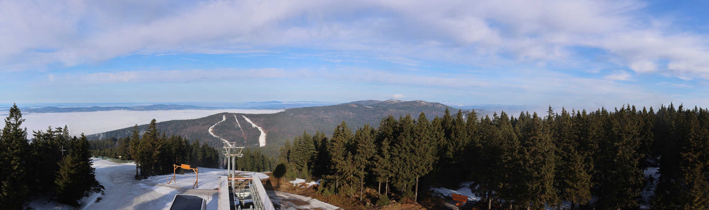 Archived image Webcam Hochficht Panorama