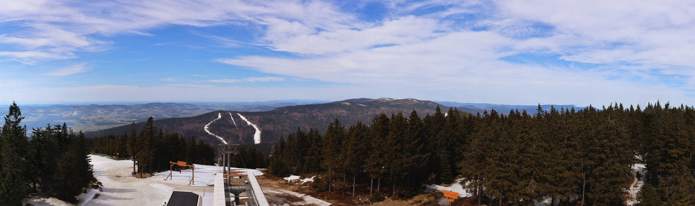 Archived image Webcam Hochficht Panorama