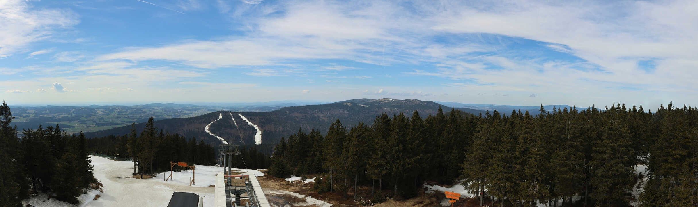 Archived image Webcam Hochficht Panorama