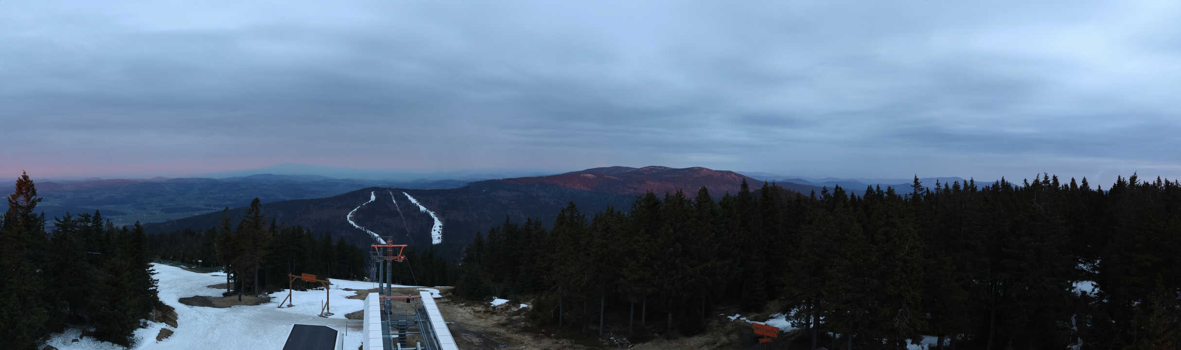 Archiv Foto Webcam Hochfichtbahn