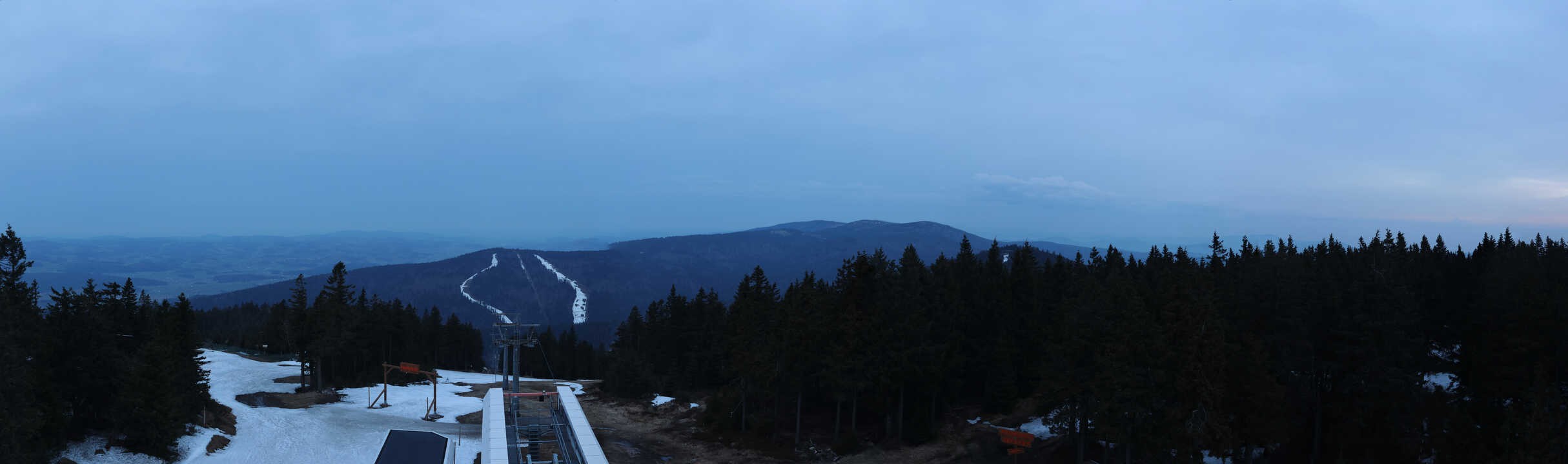 Archived image Webcam Hochficht Panorama