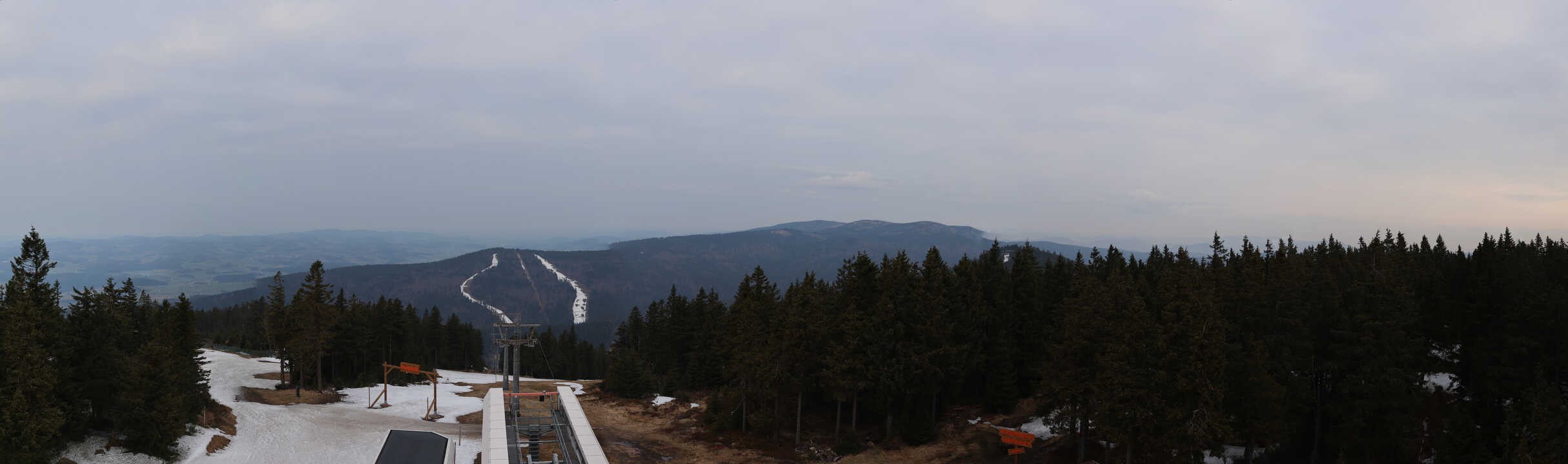 Archived image Webcam Hochficht Panorama