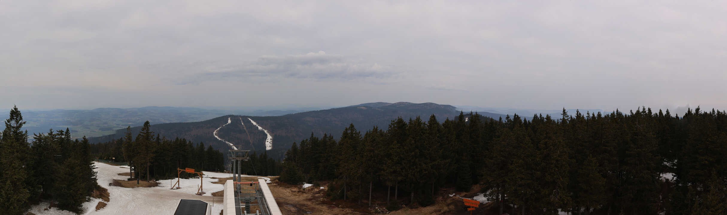 Archived image Webcam Hochficht Panorama