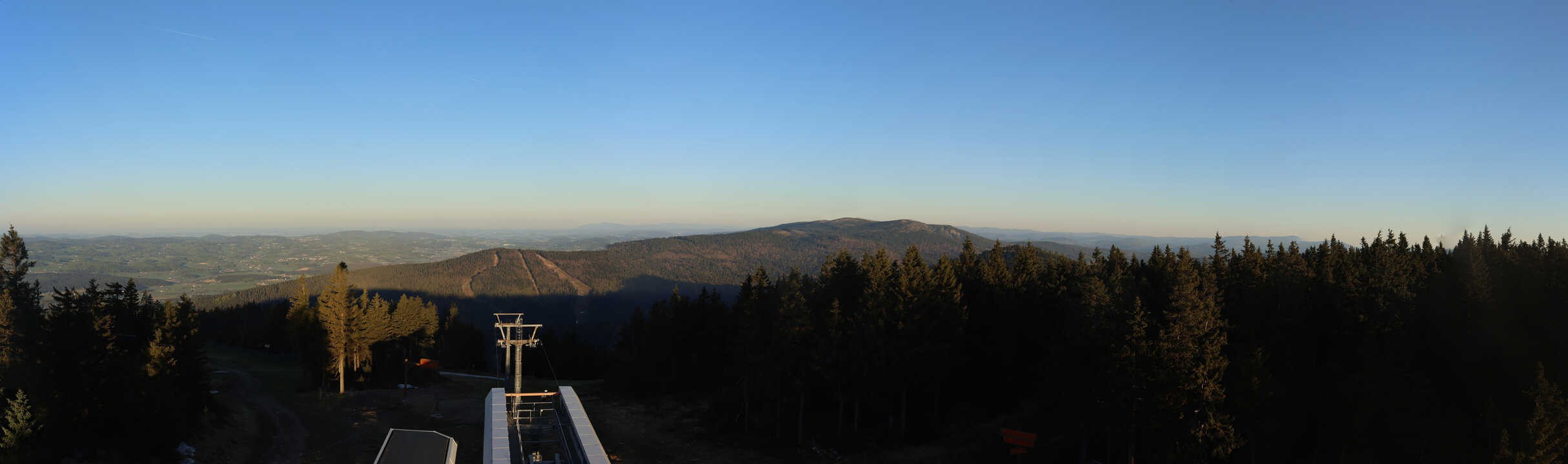 Archived image Webcam Hochficht Panorama