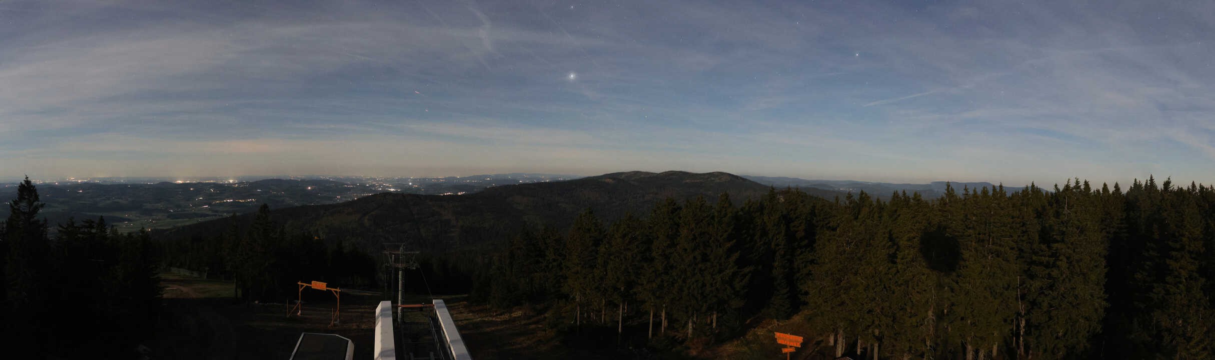 Archived image Webcam Hochficht Panorama