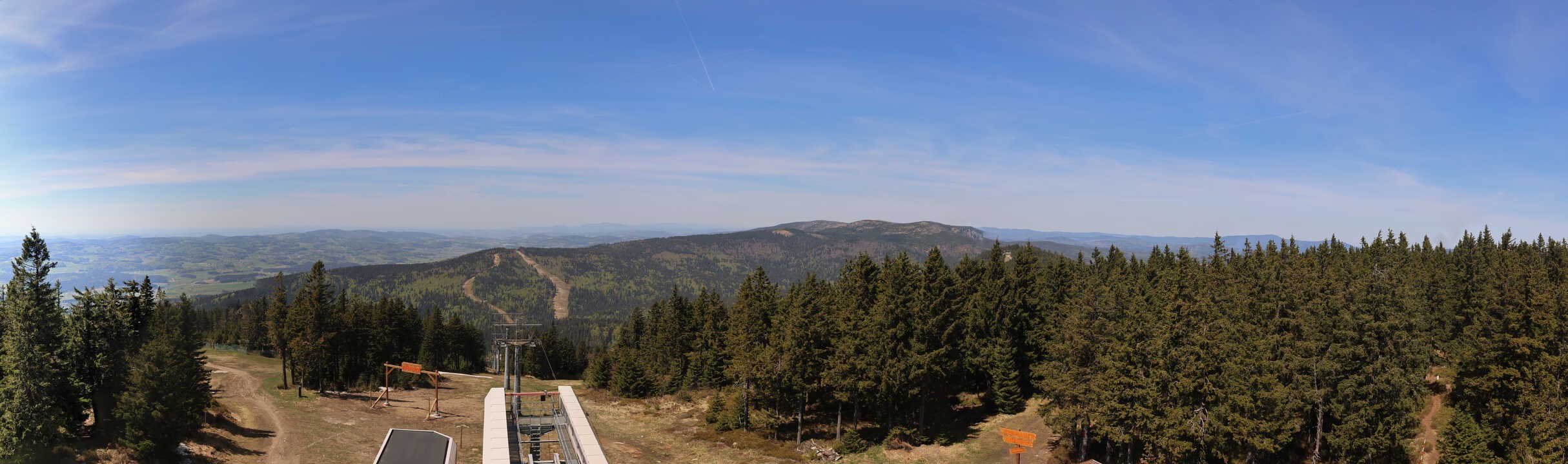 Archived image Webcam Hochficht Panorama