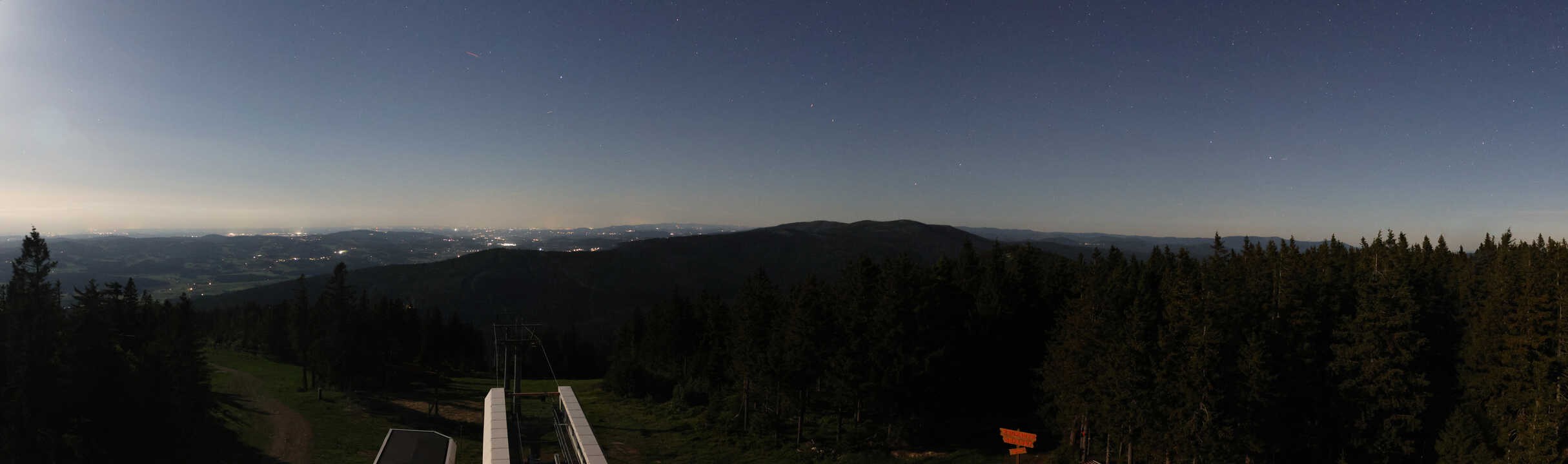 Archived image Webcam Hochficht Panorama
