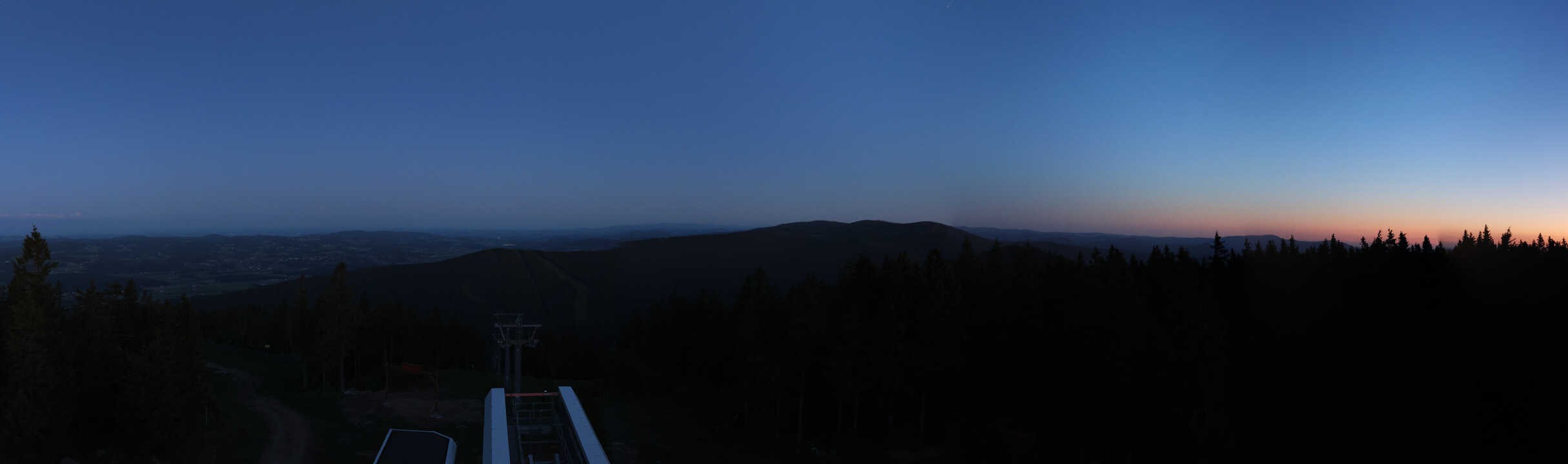 Archived image Webcam Hochficht Panorama