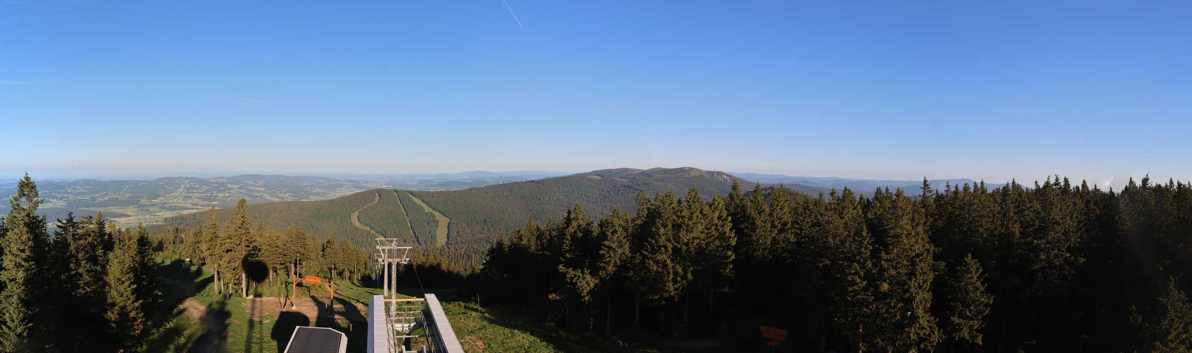Archived image Webcam Hochficht Panorama