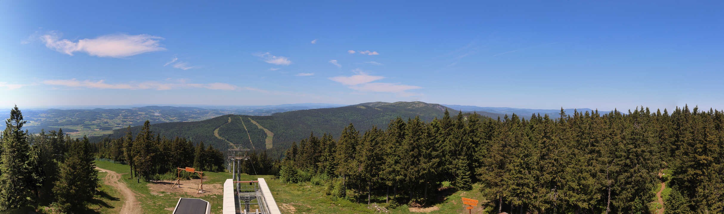 Archived image Webcam Hochficht Panorama