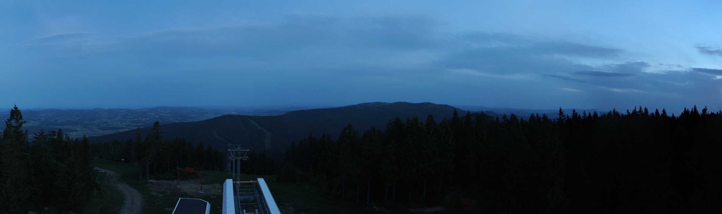Archived image Webcam Hochficht Panorama