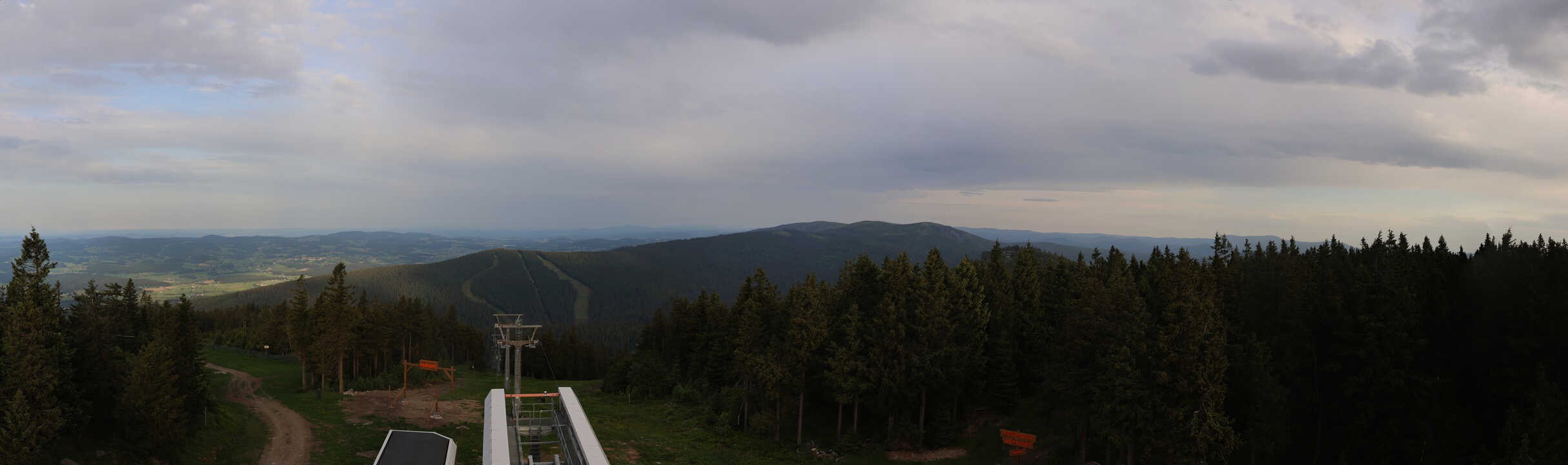 Archived image Webcam Hochficht Panorama