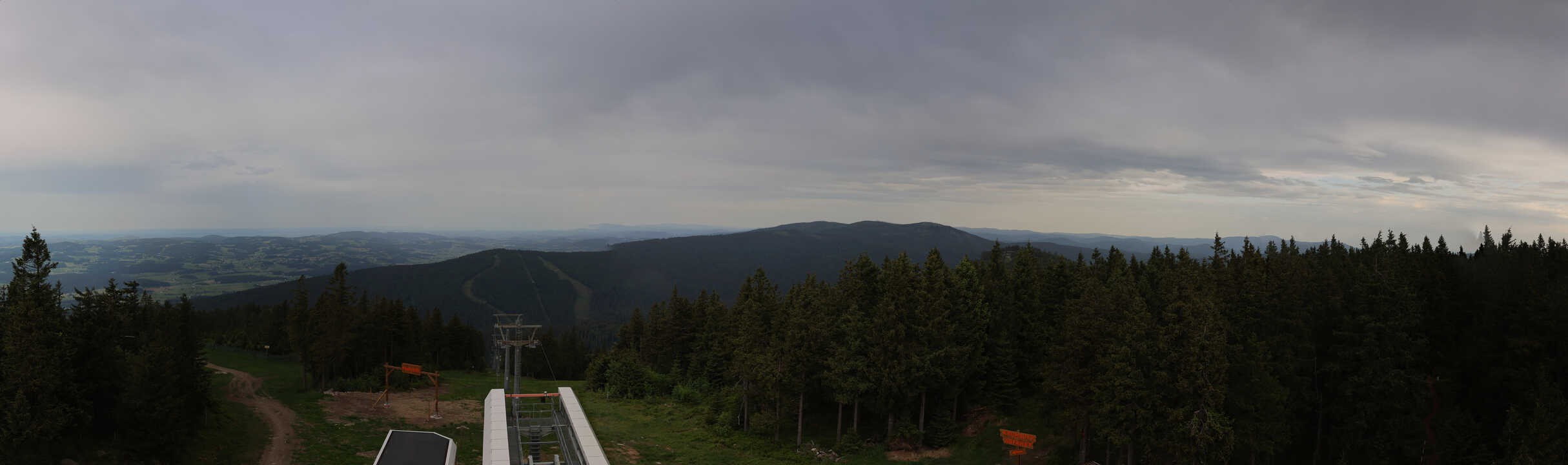 Archived image Webcam Hochficht Panorama