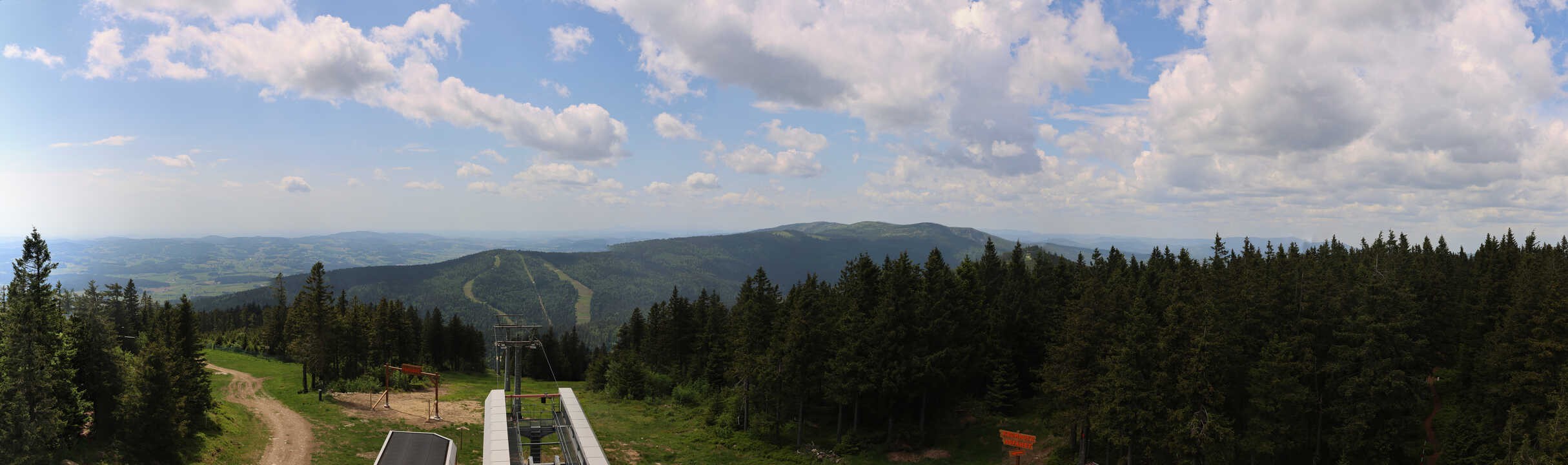 Archived image Webcam Hochficht Panorama
