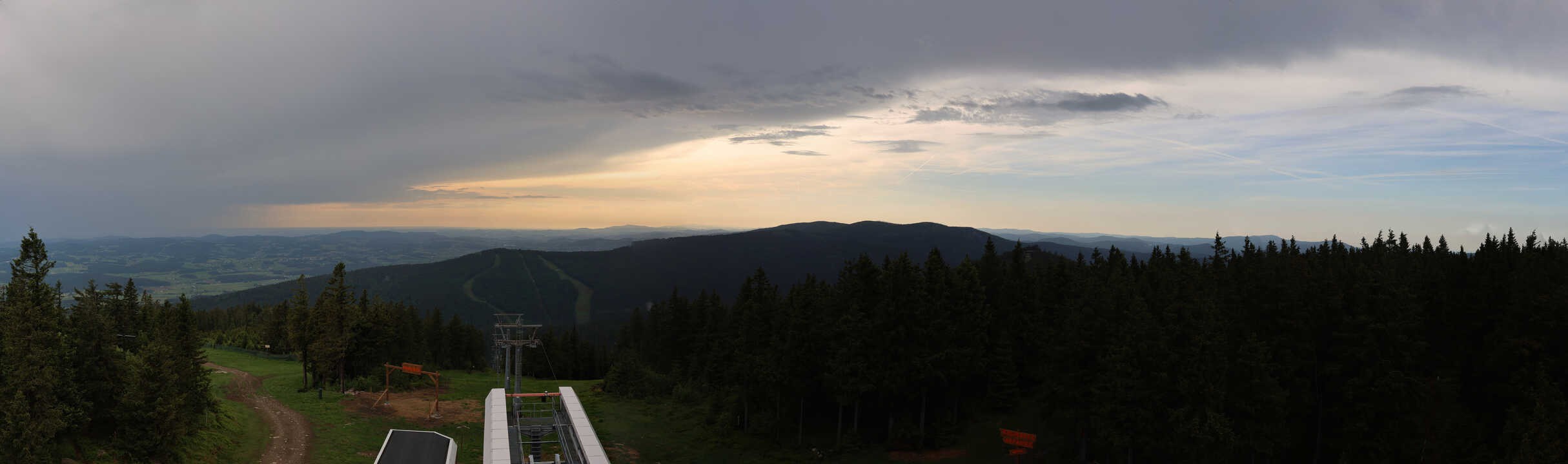 Archived image Webcam Hochficht Panorama