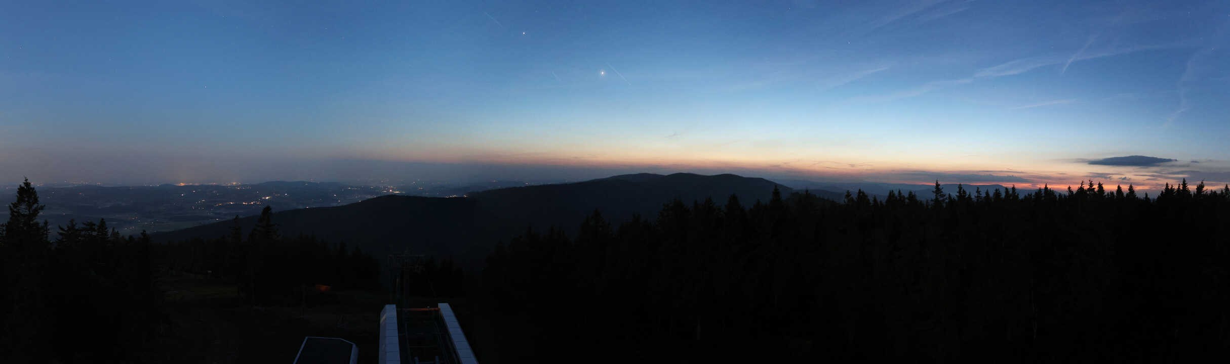 Archived image Webcam Hochficht Panorama