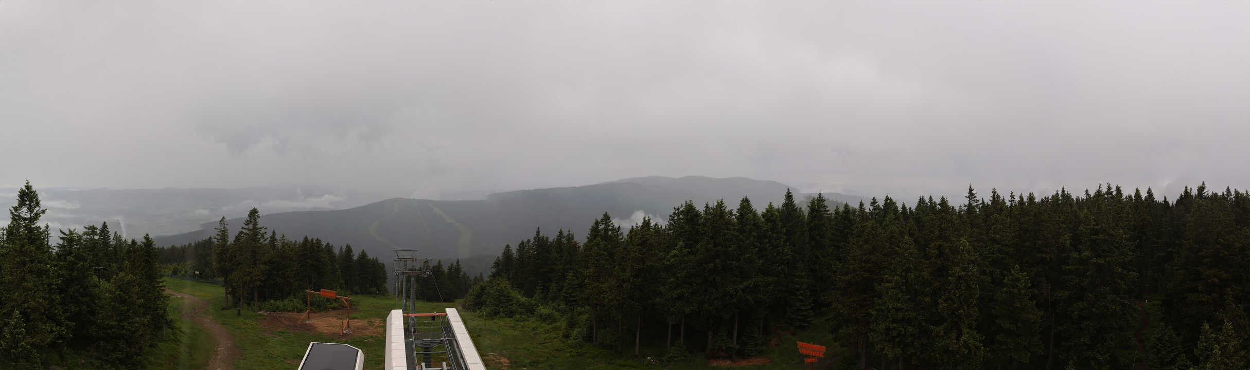 Archived image Webcam Hochficht Panorama