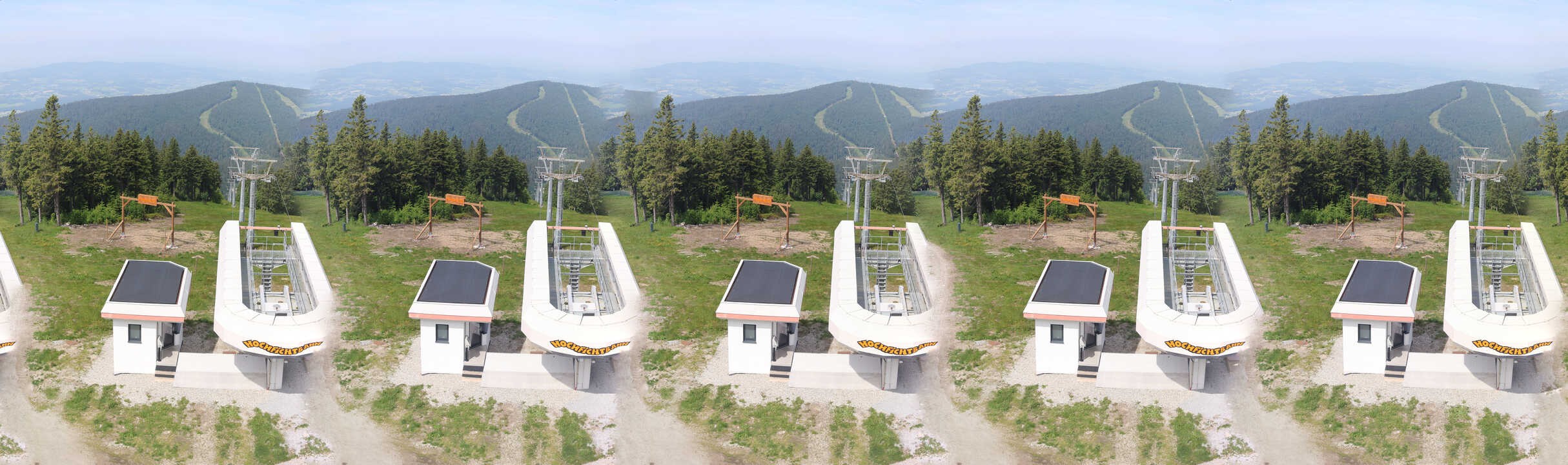Archived image Webcam Hochficht Panorama