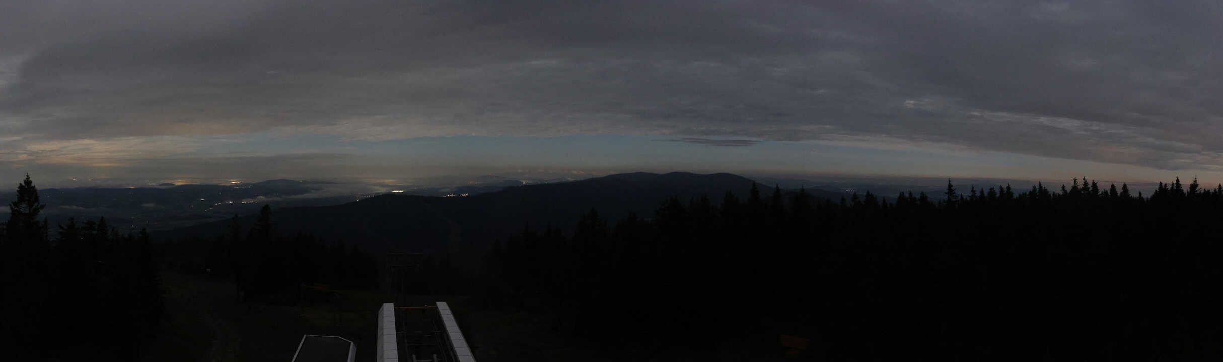 Archived image Webcam Hochficht Panorama