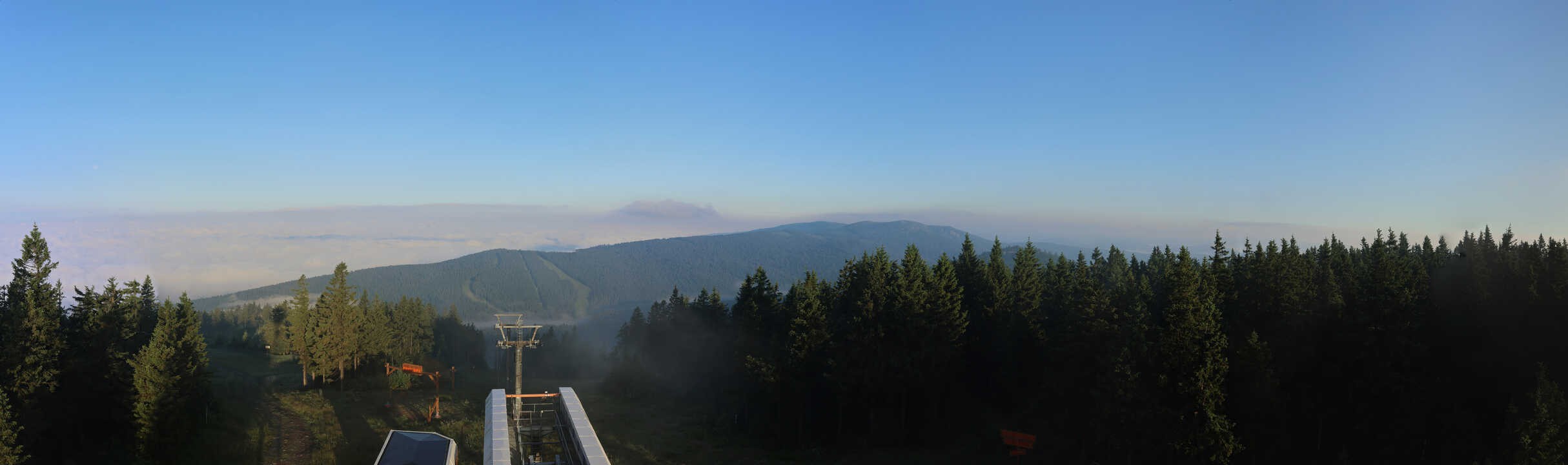 Archived image Webcam Hochficht Panorama