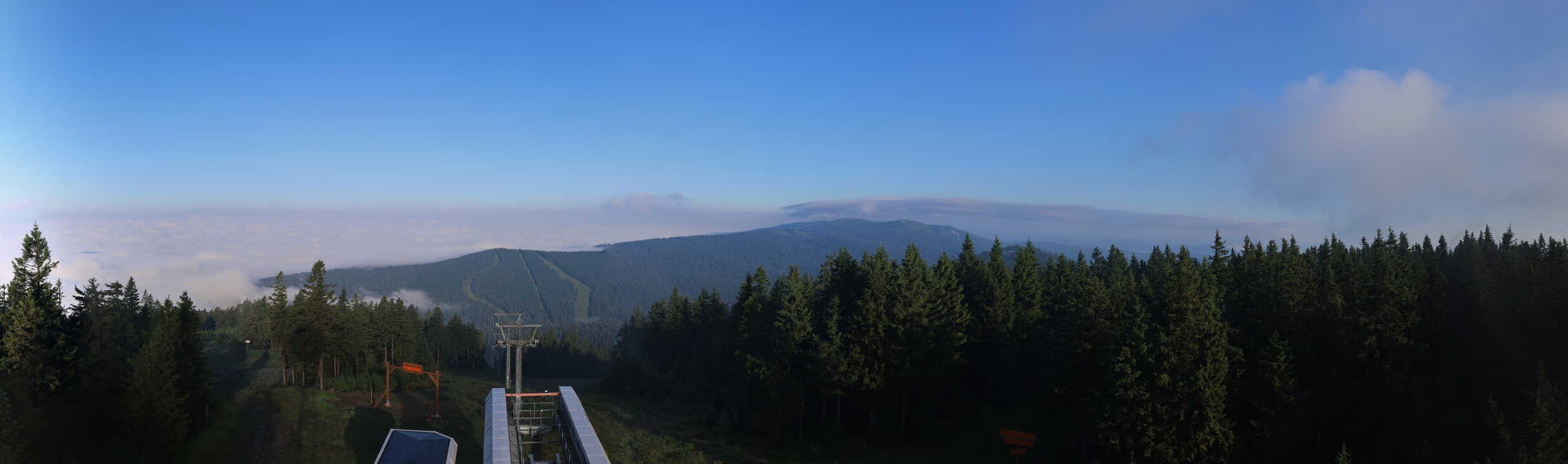 Archived image Webcam Hochficht Panorama
