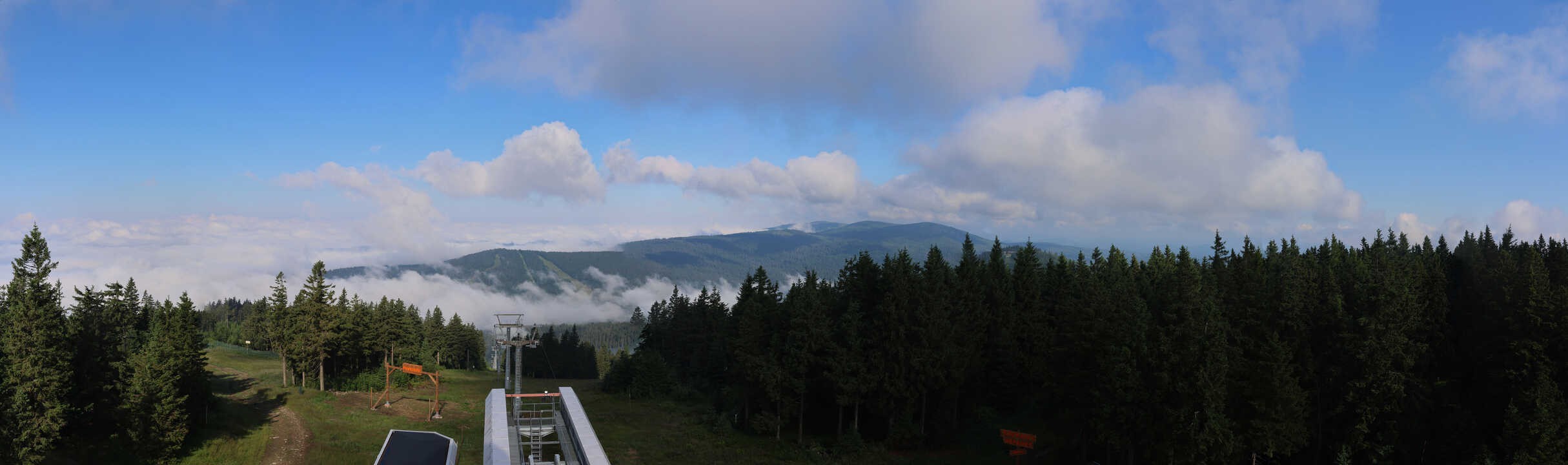 Archived image Webcam Hochficht Panorama