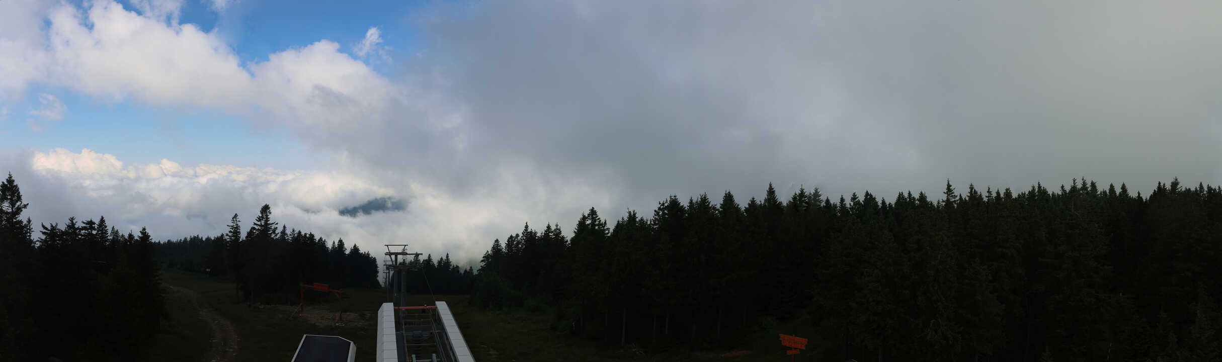 Archiv Foto Webcam Hochfichtbahn