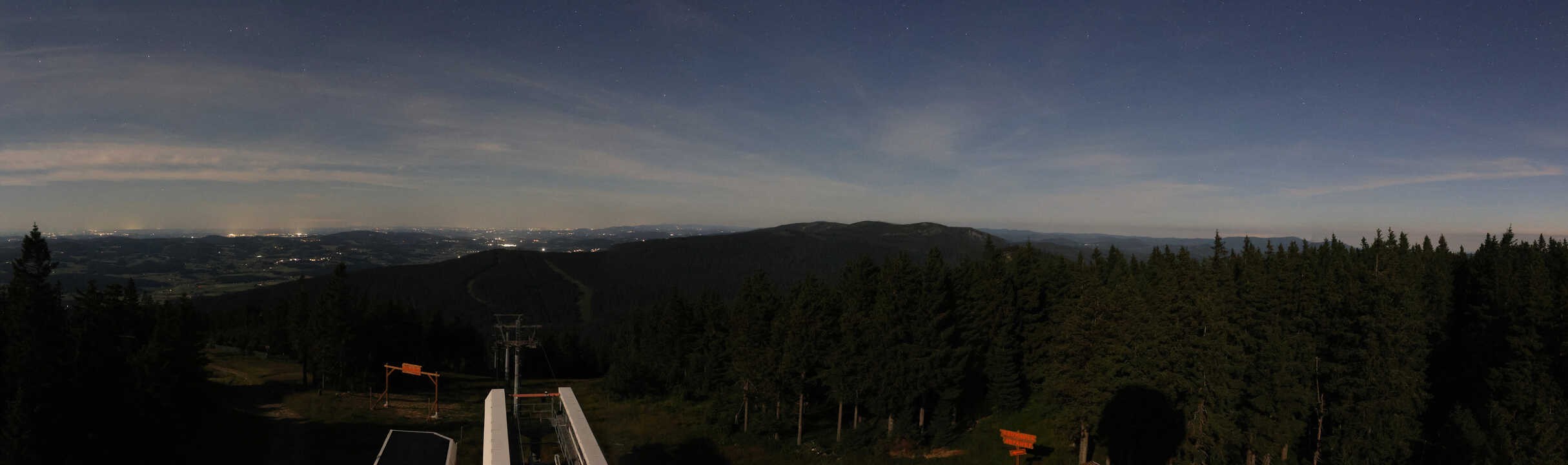 Archived image Webcam Hochficht Panorama