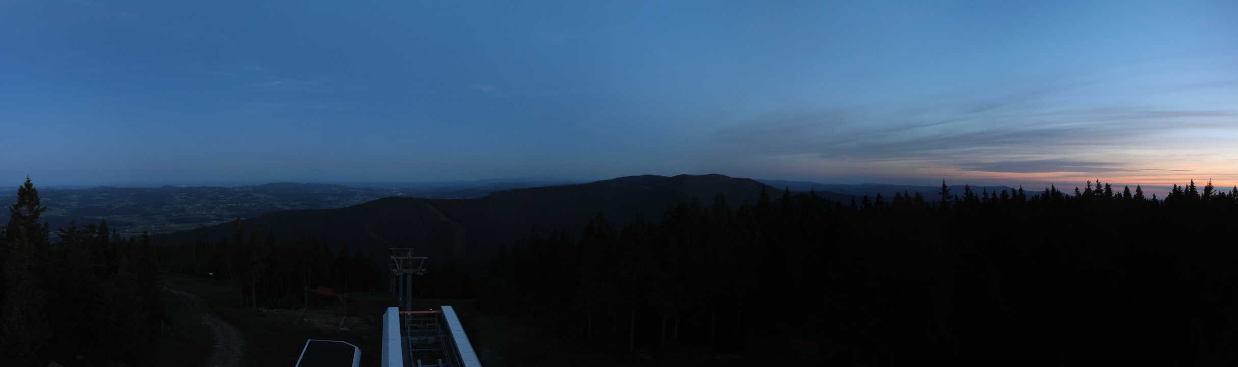 Archived image Webcam Hochficht Panorama