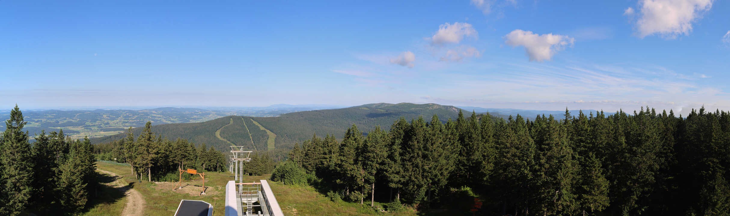 Archived image Webcam Hochficht Panorama