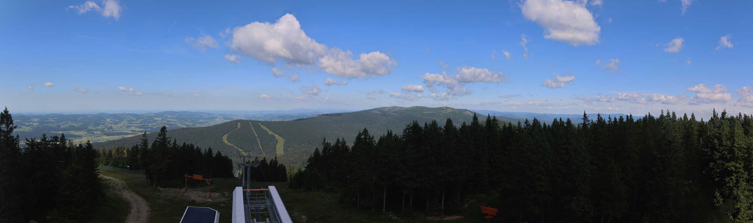 Archived image Webcam Hochficht Panorama
