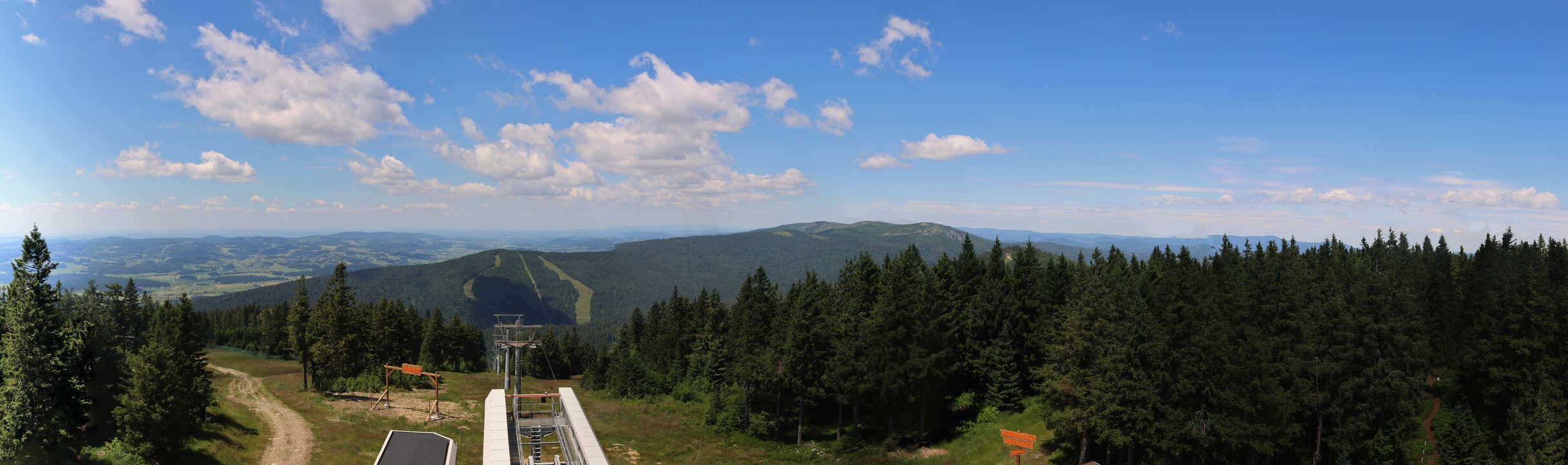 Archived image Webcam Hochficht Panorama