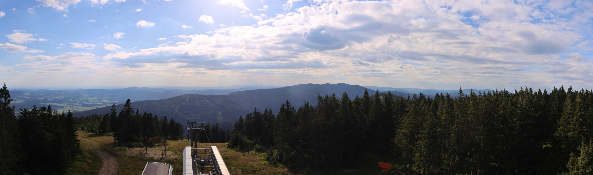 Archived image Webcam Hochficht Panorama