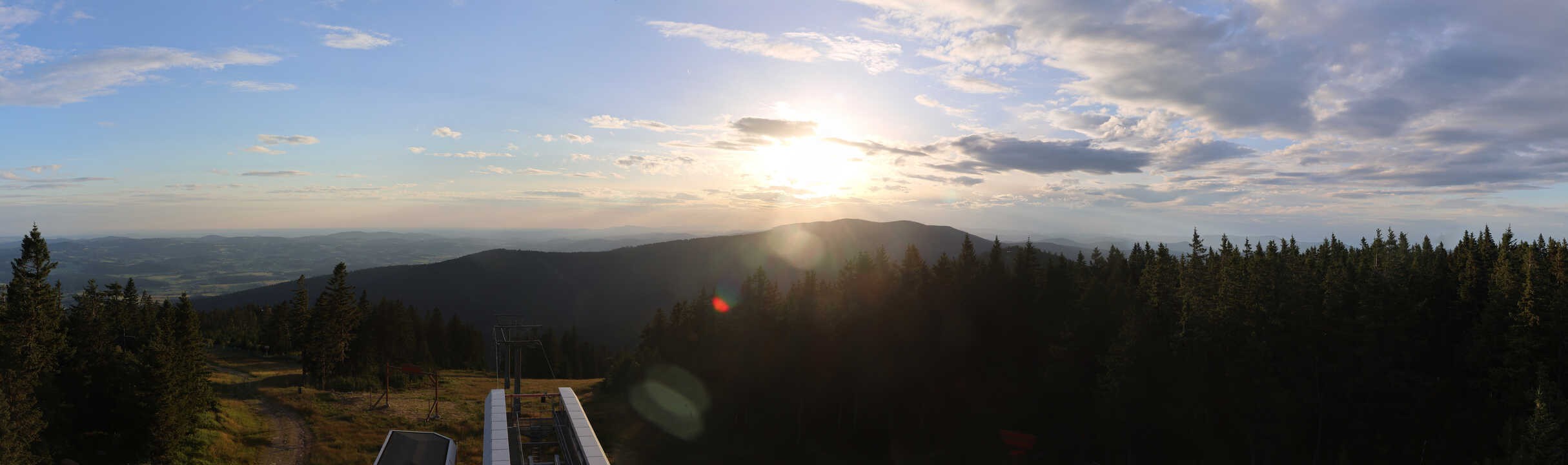 Archived image Webcam Hochficht Panorama