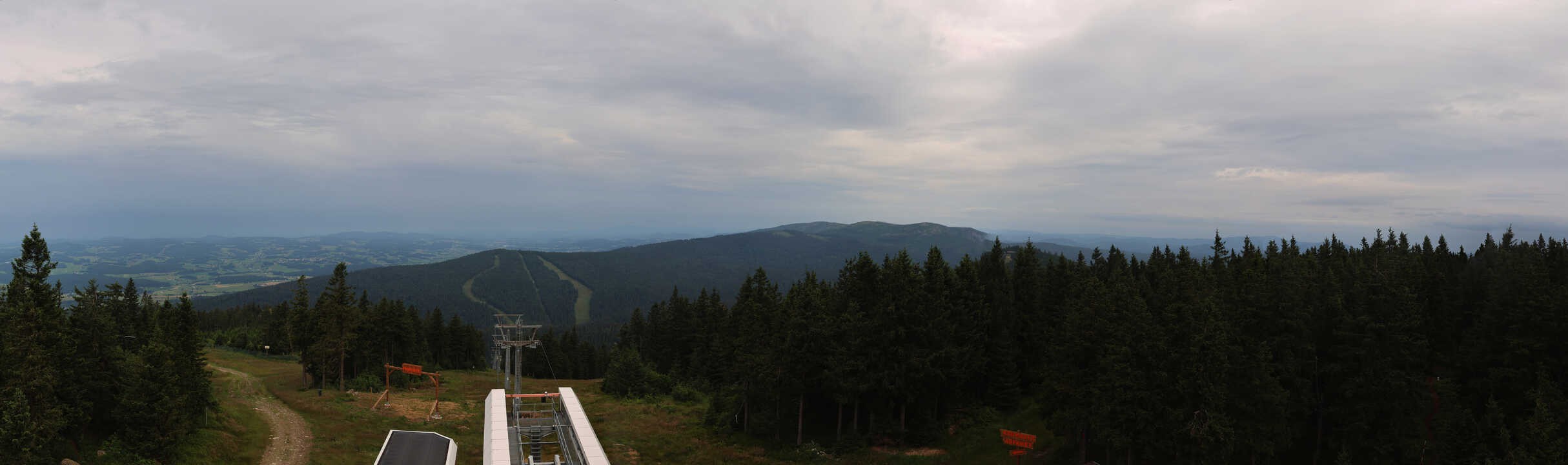 Archived image Webcam Hochficht Panorama