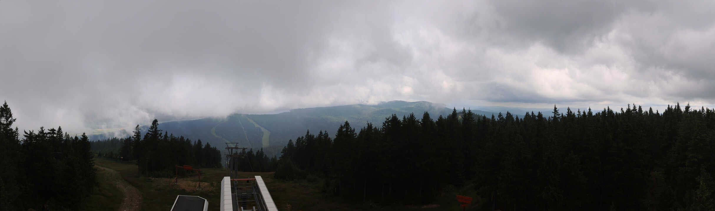 Archived image Webcam Hochficht Panorama