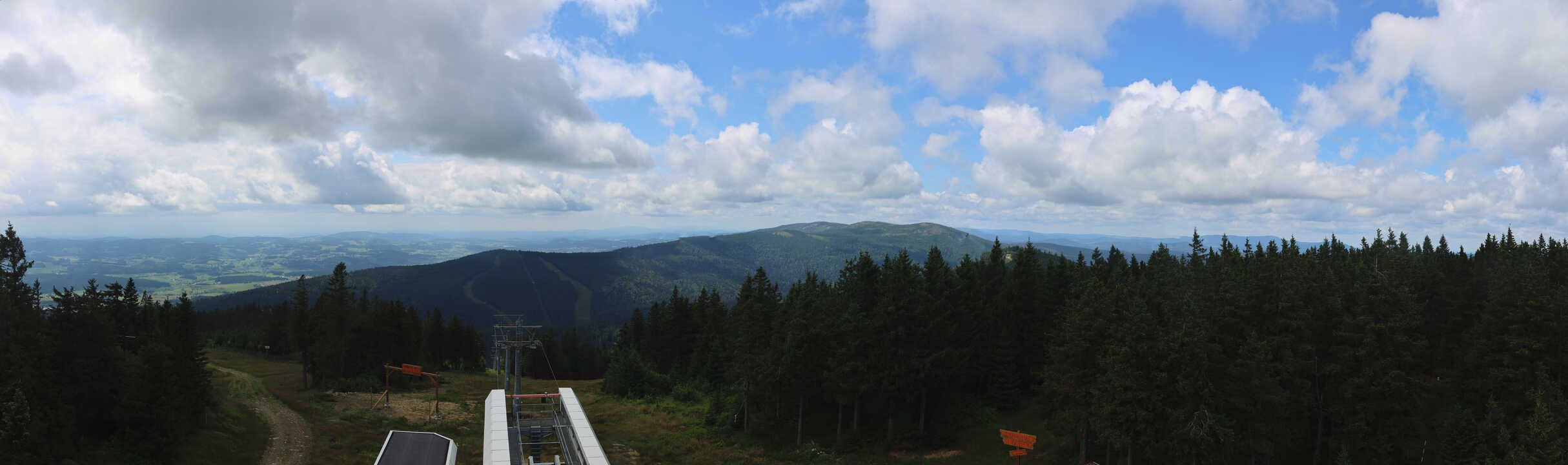 Archived image Webcam Hochficht Panorama