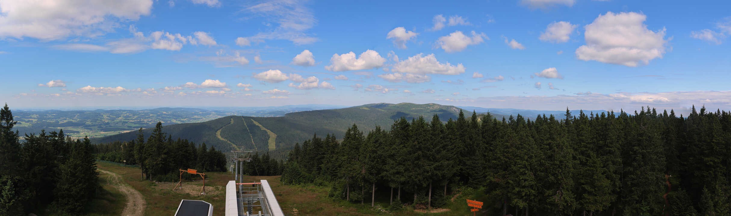 Archived image Webcam Hochficht Panorama