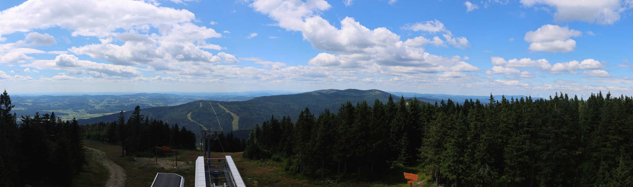 Archived image Webcam Hochficht Panorama
