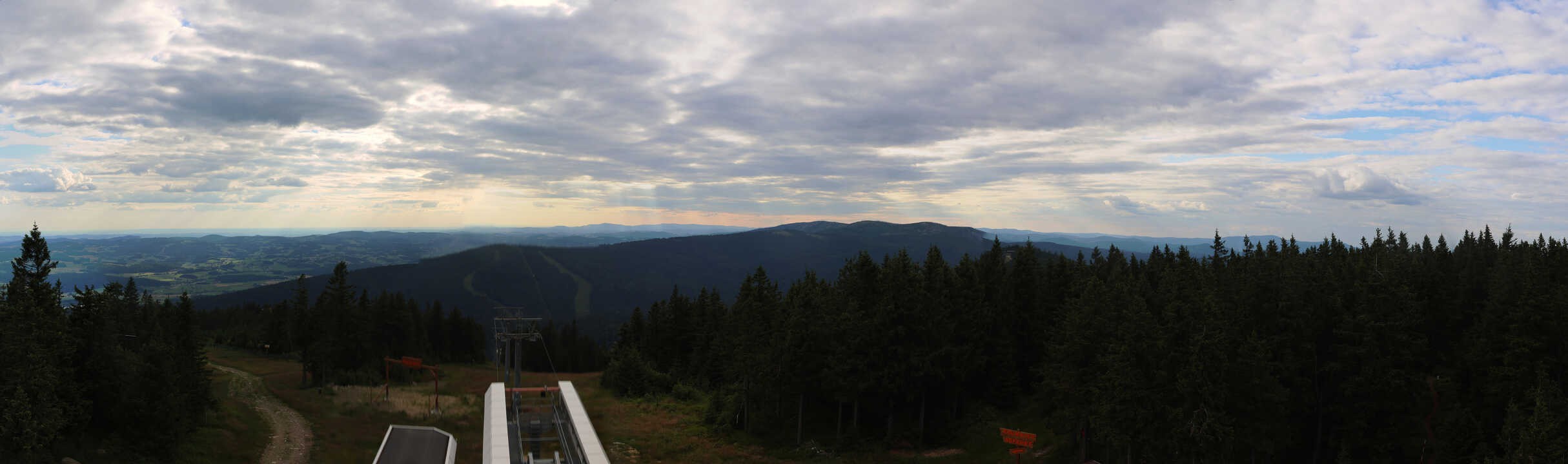Archived image Webcam Hochficht Panorama