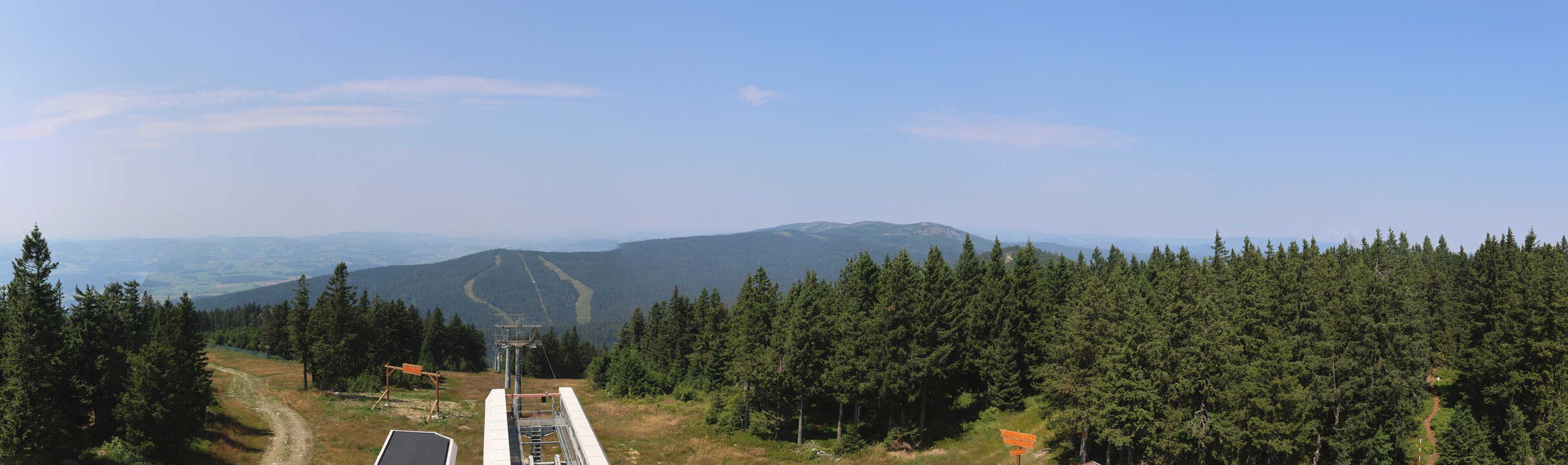 Archived image Webcam Hochficht Panorama
