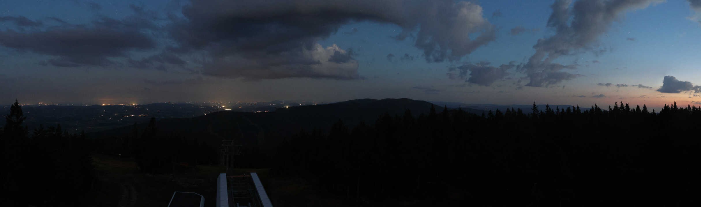 Archived image Webcam Hochficht Panorama