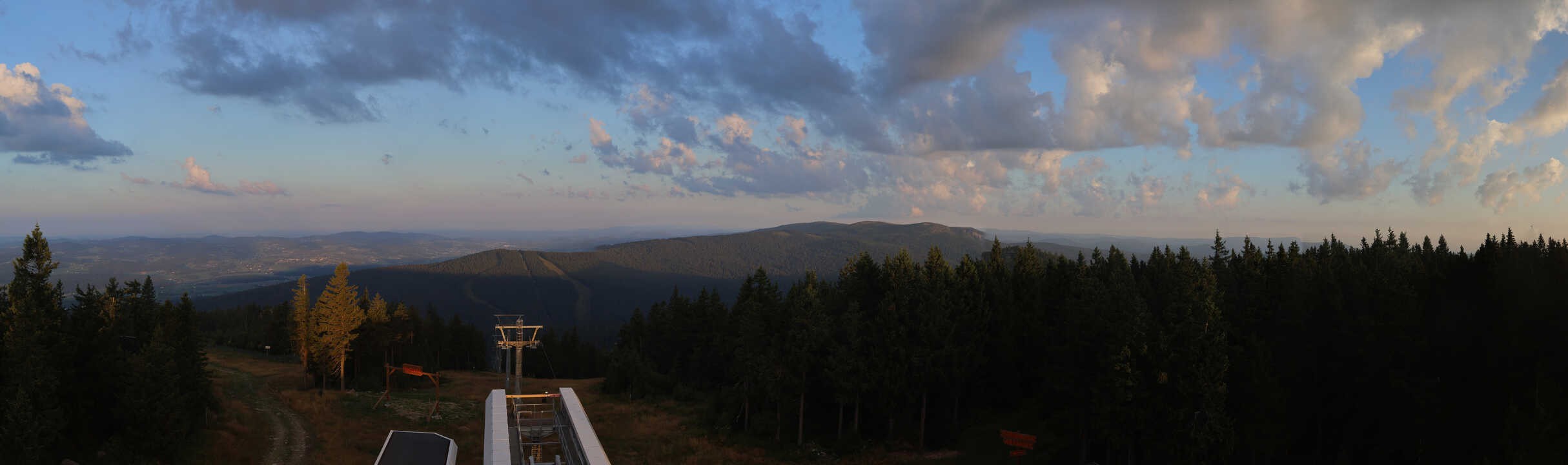 Archived image Webcam Hochficht Panorama