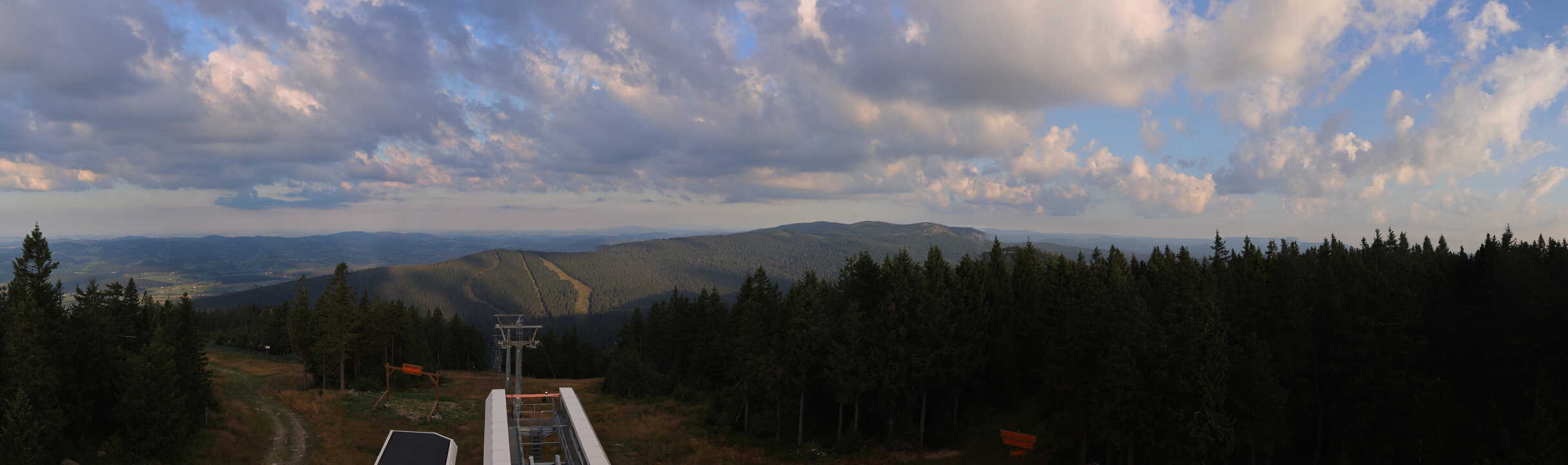 Archived image Webcam Hochficht Panorama