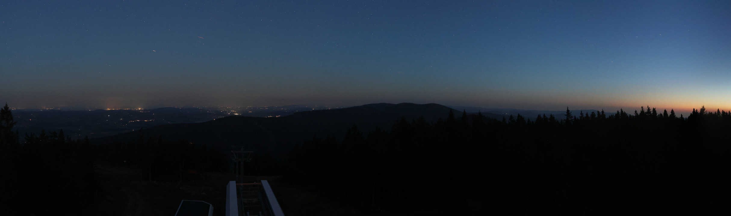 Archived image Webcam Hochficht Panorama