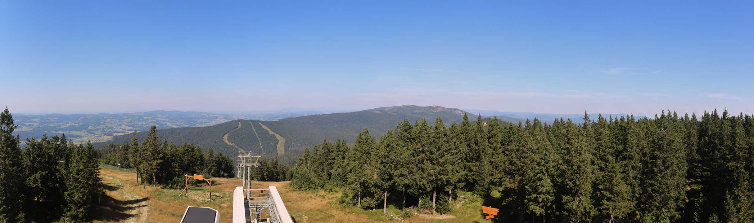 Archived image Webcam Hochficht Panorama